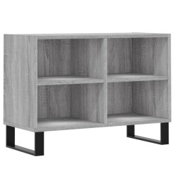 Meuble TV gris sonoma 69,5 x 30 x 50 cm bois d'ingénierie