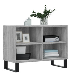 Meuble TV gris sonoma 69,5 x 30 x 50 cm bois d'ingénierie