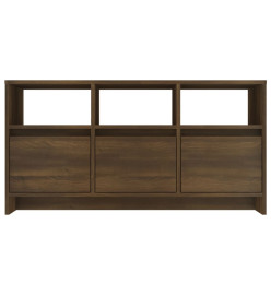 Meuble TV Chêne marron 102x37,5x52,5 cm Aggloméré