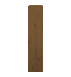 Cache-radiateur Marron miel 79,5x19x84 cm Bois massif de pin