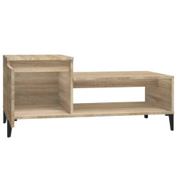 Table basse Chêne sonoma 100x50x45 cm Bois d'ingénierie