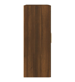 Armoire murale Chêne marron 69,5x32,5x90 cm Bois d'ingénierie