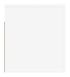 Tables de chevet murales 2 pcs Blanc 50x36x40 cm