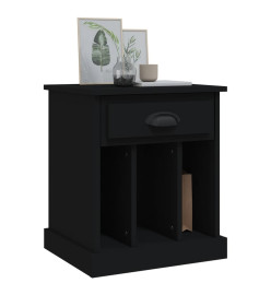 Tables de chevet 2 pcs noir 43x36x50 cm