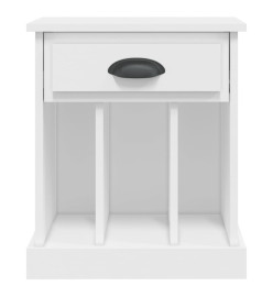 Tables de chevet 2 pcs blanc 43x36x50 cm