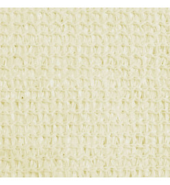 Voile d'ombrage 160 g/m² Crème 2x3,5 m PEHD