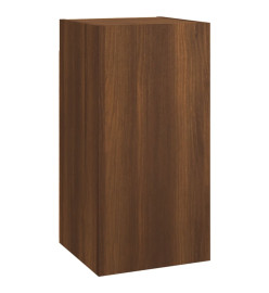 Meubles TV 2 pcs Chêne marron 30,5x30x60 cm Bois d'ingénierie