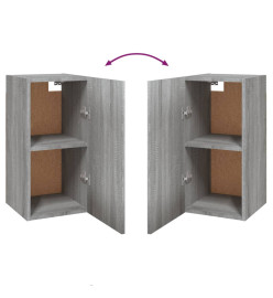 Meubles TV 2 pcs Sonoma gris 30,5x30x60 cm Bois d'ingénierie