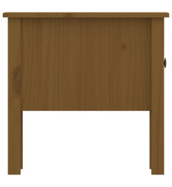 Table d'appoint Marron miel 50x50x49 cm Bois massif de pin