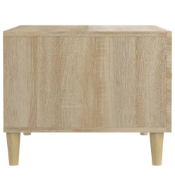 Table basse Chêne sonoma 50x50x40 cm Bois d'ingénierie