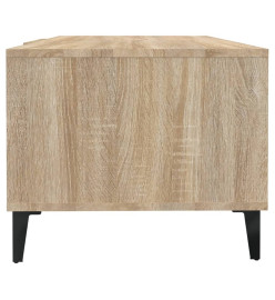 Table basse Chêne sonoma 102x50x40 cm Bois d'ingénierie