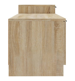 Meuble TV Chêne sonoma 158,5x36x45 cm Bois d'ingénierie