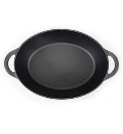 Livoo Casserole Ovale 34 cm 7 L Noir