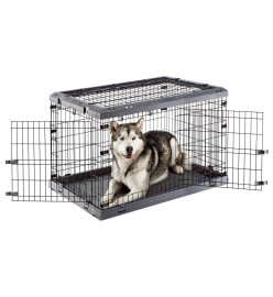 Ferplast Caisse pour chiens Superior 105 107x77x73,5 cm Noir