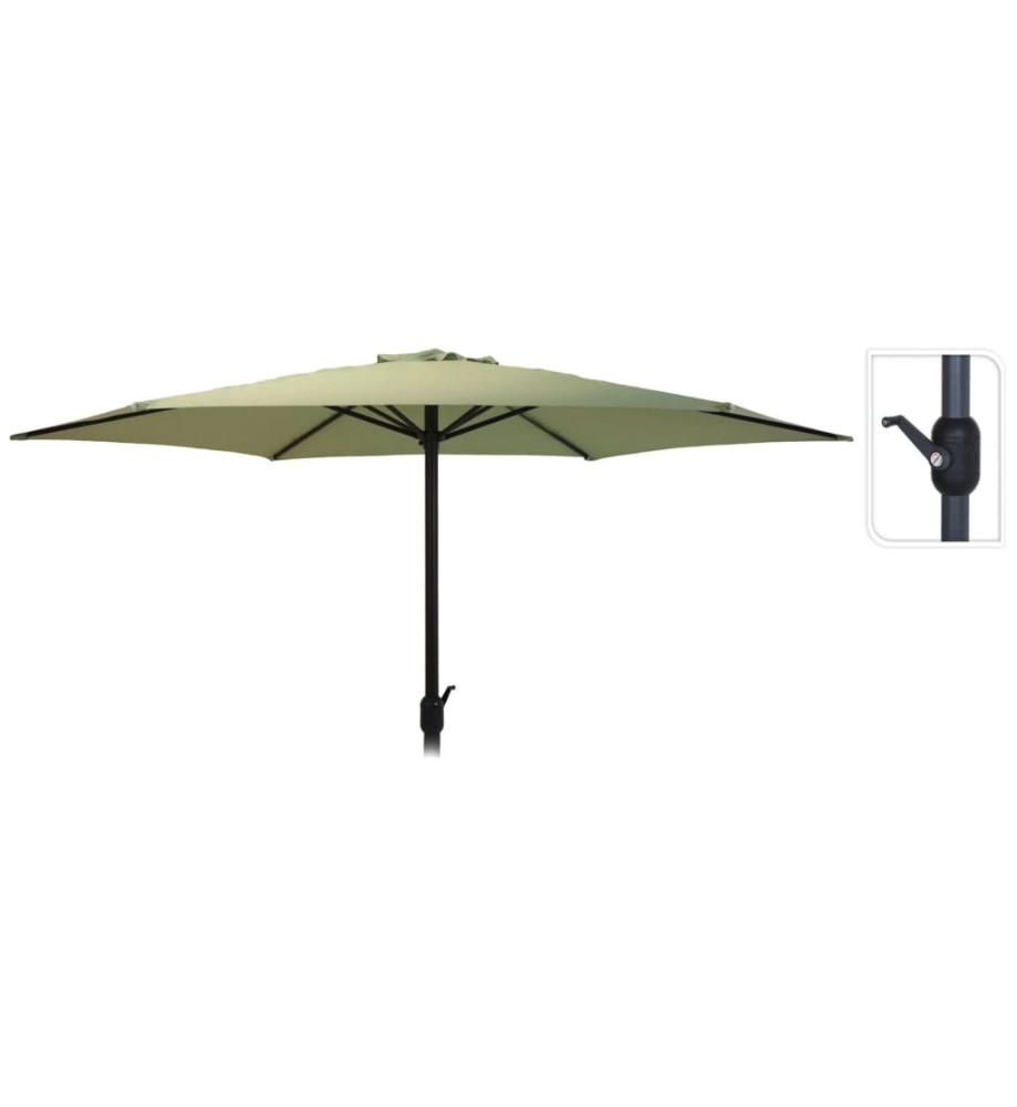 ProGarden Parasol Monica 270 cm Vert