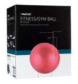 Avento Ballon de fitness/d'exercice Diamètre 75 cm Rose