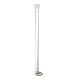 RIDDER Support de tringle de rideau de douche Chrome 55x2,5x2,5 cm