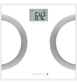 Medisana Pèse-personne impédancemètre BS 445 180 kg blanc