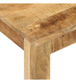 Table basse 55x55x35 cm Bois de manguier massif