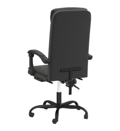 Fauteuil inclinable de bureau Noir Velours