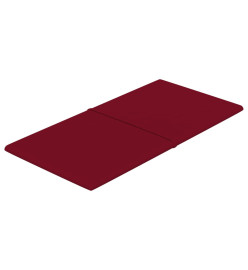 Panneaux muraux 12 pcs Rouge bordeaux 60x30 cm Velours 2,16 m²