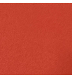 Panneaux muraux 12 pcs Rouge 90x15 cm Similicuir 1,62 m²