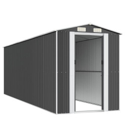 Abri de jardin Anthracite 192x606x223 cm Acier galvanisé