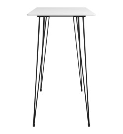 Ensemble de bar 5 pcs Blanc et noir