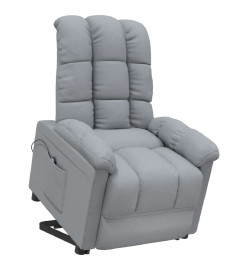 Fauteuil Gris clair Tissu