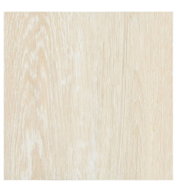 Planches de plancher autoadhésives 20 pcs PVC 1,86 m² Beige