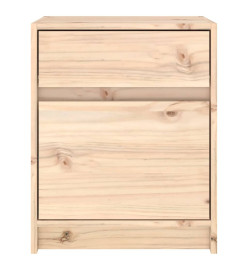 Tables de chevet 2 pcs 40x31x50 cm Bois de pin massif