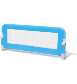 Barrière de lit pour enfants 102x42 cm Bleu