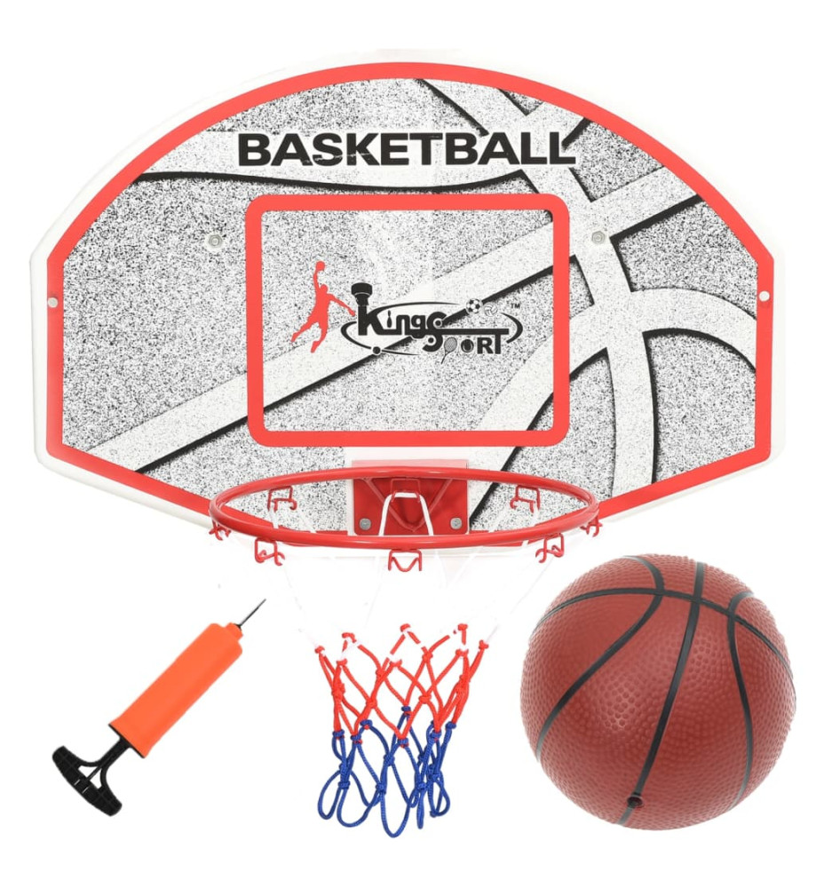 Ensemble de panneau de basket mural 5 pcs 66x44,5 cm