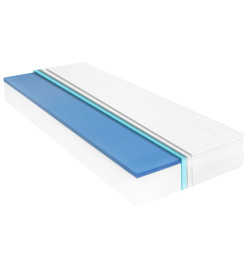 Lit de repos avec matelas 90x200 cm Bois de pin massif