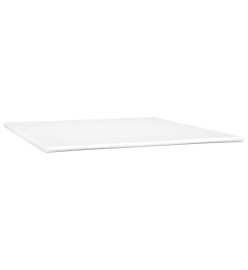 Lit à sommier tapissier avec matelas Noir 180x200 cm Tissu