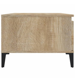 Table basse Chêne sonoma 90x50x36,5 cm Bois d'ingénierie