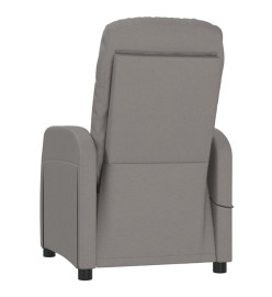 Fauteuil de massage Taupe Tissu