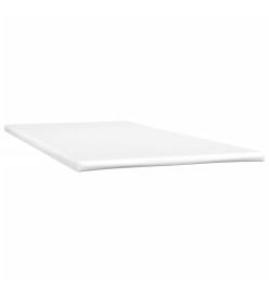 Lit à sommier tapissier avec matelas Bleu foncé 90x200 cm