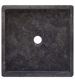 Lavabo Noir 40x40x10 cm Marbre