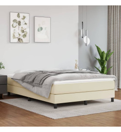 Matelas de lit à ressorts ensachés Crème 140x200x20 cm