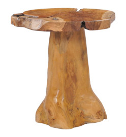 Table basse 40 x 40 cm Bois de teck massif