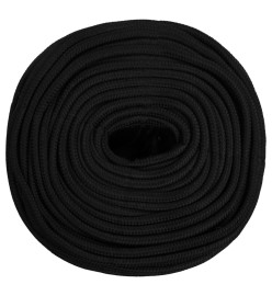 Corde de travail Noir 6 mm 500 m Polyester