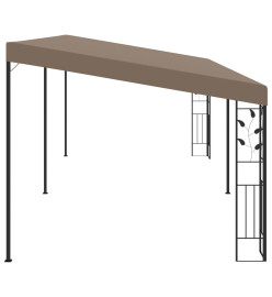 Belvédère mural 6x3x2,5 m Taupe
