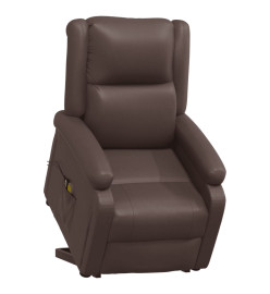 Fauteuil de massage Marron Similicuir