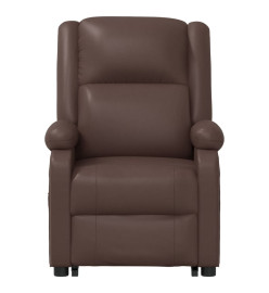 Fauteuil de massage Marron Similicuir