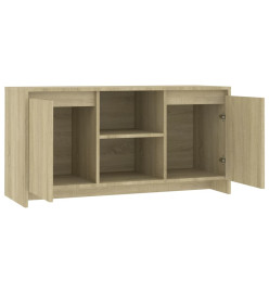 Meuble TV Chêne sonoma 102x37,5x52,5 cm Aggloméré