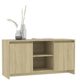 Meuble TV Chêne sonoma 102x37,5x52,5 cm Aggloméré