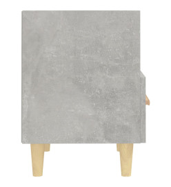 Table de chevet Gris béton 40x35x47 cm