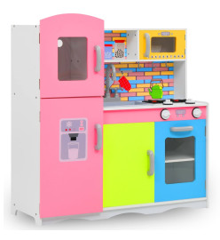 Cuisine en jouet pour enfants MDF 80x30x85 cm Multicolore