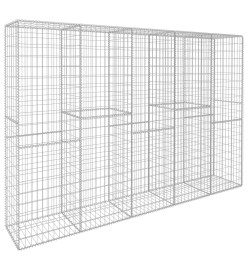 Mur en gabion avec couvercle Acier galvanisé 300 x 50 x 200 cm